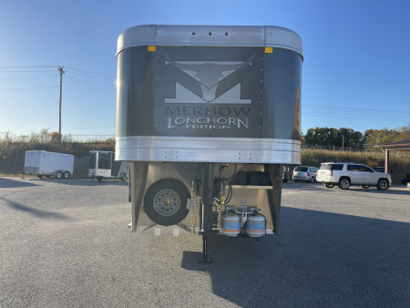 New 2026 Merhow Trailers STOCK COMBO 14' Stock / Stock Combo Trailer