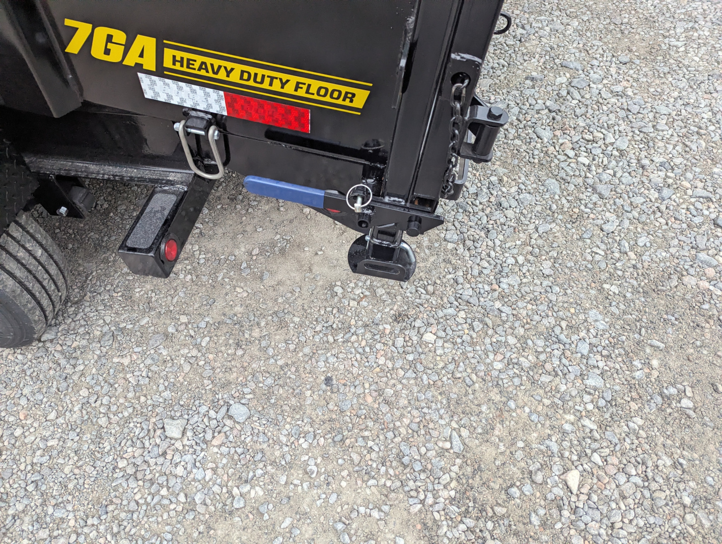 New 2026 Big Tex Trailers 7x14TD Heavy Duty 15.4K Telescopic Dump w/ X Series, Slide-In Ramps & 4' Sides