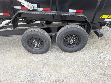 New 2026 Big Tex Trailers 7x14TD Heavy Duty 15.4K Telescopic Dump w/ X Series, Slide-In Ramps & 4' Sides