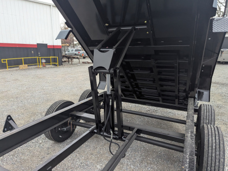 New 2026 Big Tex Trailers 7x14TD Heavy Duty 15.4K Telescopic Dump w/ X Series, Slide-In Ramps & 4' Sides