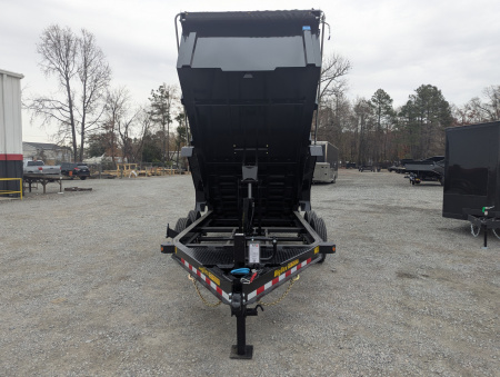 New 2026 Big Tex Trailers 7x14TD Heavy Duty 15.4K Telescopic Dump w/ X Series, Slide-In Ramps & 4' Sides