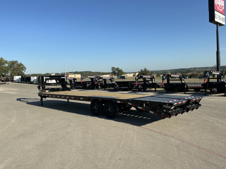 New 2026 PJ 102”x30’ Quest Gooseneck Flatbed w/ Singles – LQ