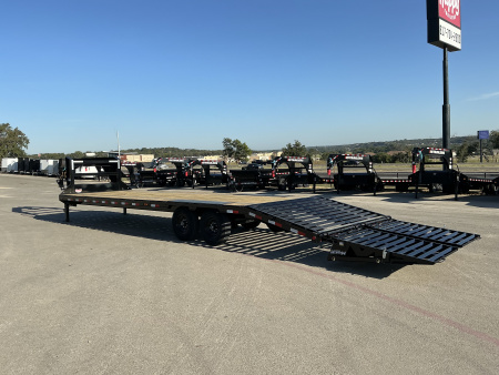 New 2026 PJ 102”x30’ Quest Gooseneck Flatbed w/ Singles – LQ