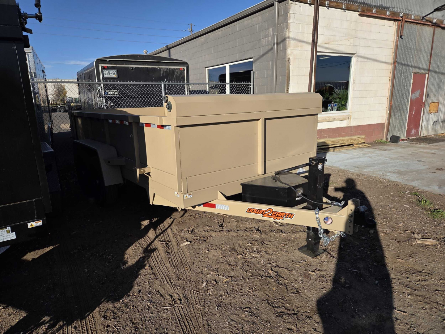 New 2026 Down 2 Earth Trailers DTE714DT7B Dump Trailer