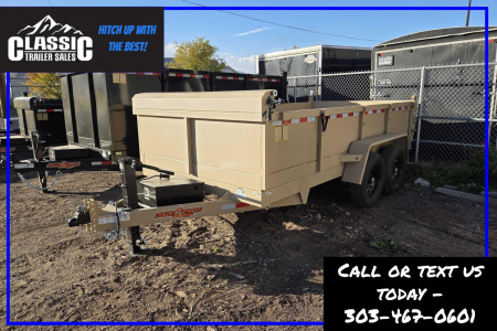 New 2026 Down 2 Earth Trailers DTE714DT7B Dump Trailer