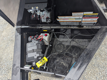 New 2026 Big Tex Trailers 7x14TD Heavy Duty 15.4K Telescopic Dump w/ X Series, Slide-In Ramps & 4' Sides