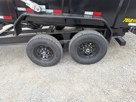 New 2026 Big Tex Trailers 7x14TD Heavy Duty 15.4K Telescopic Dump w/ X Series, Slide-In Ramps & 4' Sides