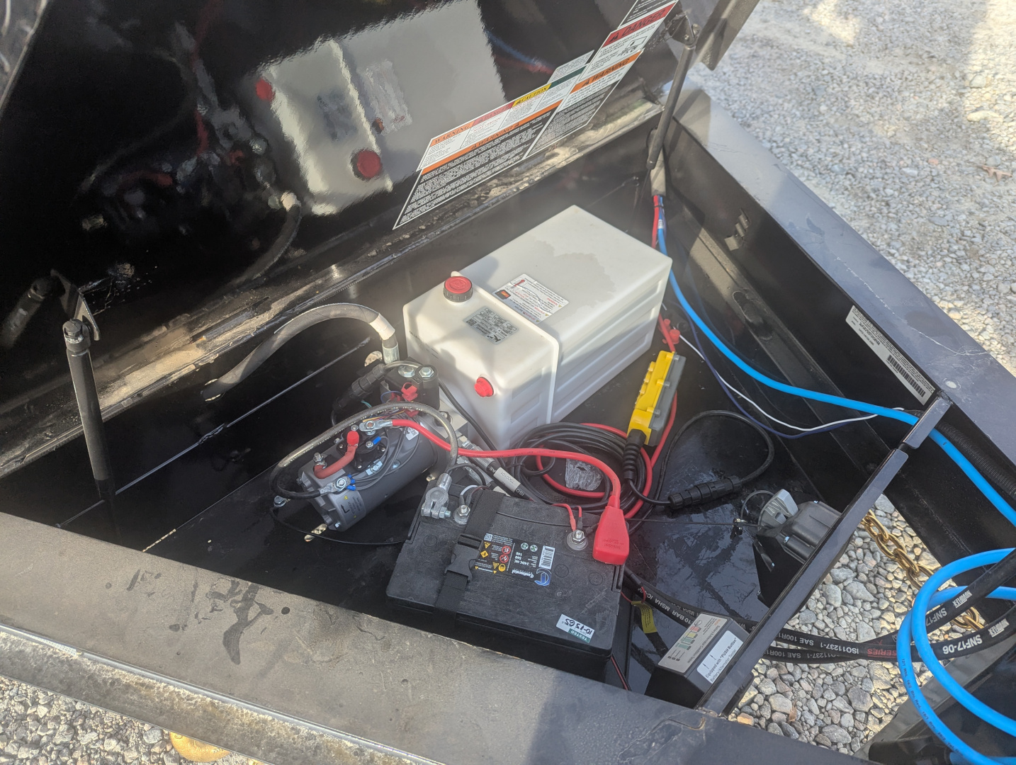 New 2026 Big Tex Trailers 7x14TD Heavy Duty 15.4K Telescopic Dump w/ X Series & Slide-In Ramps