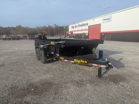 New 2026 Big Tex Trailers 7x14TD Heavy Duty 15.4K Telescopic Dump w/ X Series & Slide-In Ramps