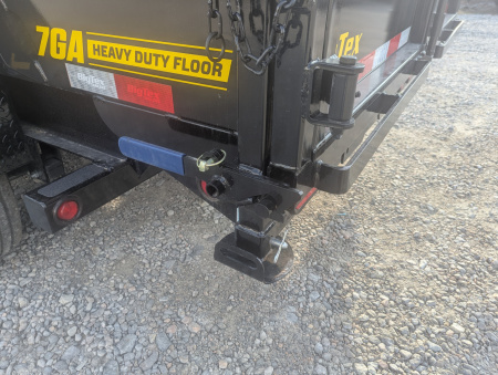 New 2026 Big Tex Trailers 7x14TD Heavy Duty 15.4K Telescopic Dump w/ X Series & Slide-In Ramps