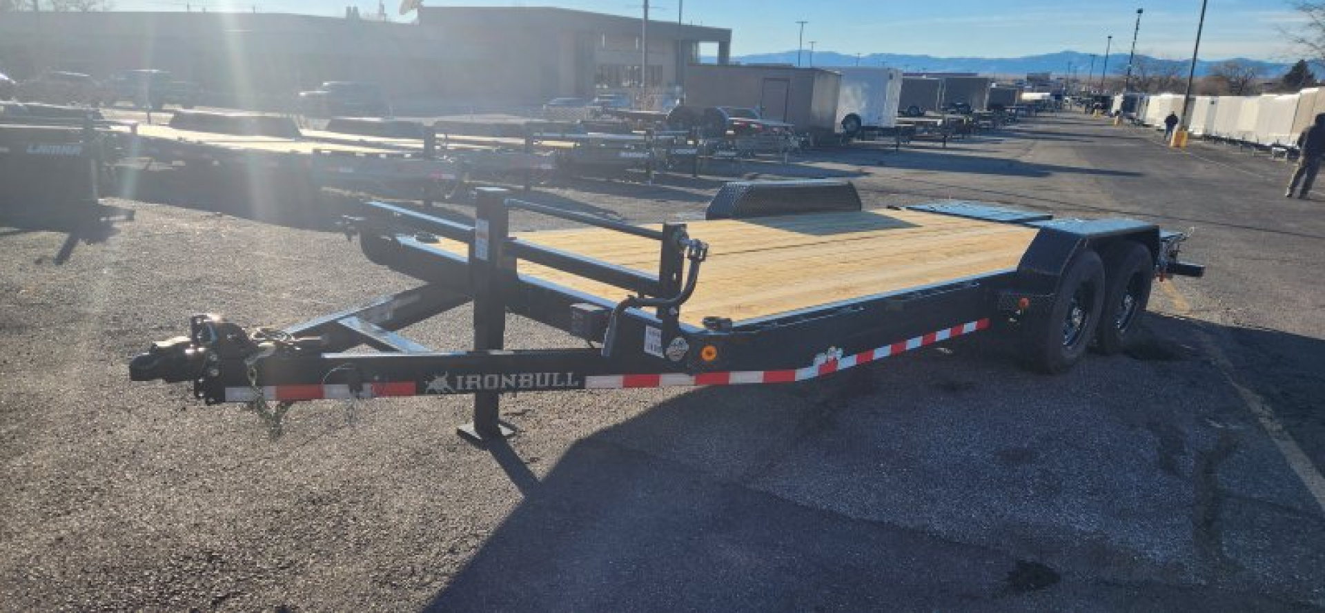 New 2026 Iron Bull ETB Car Hauler