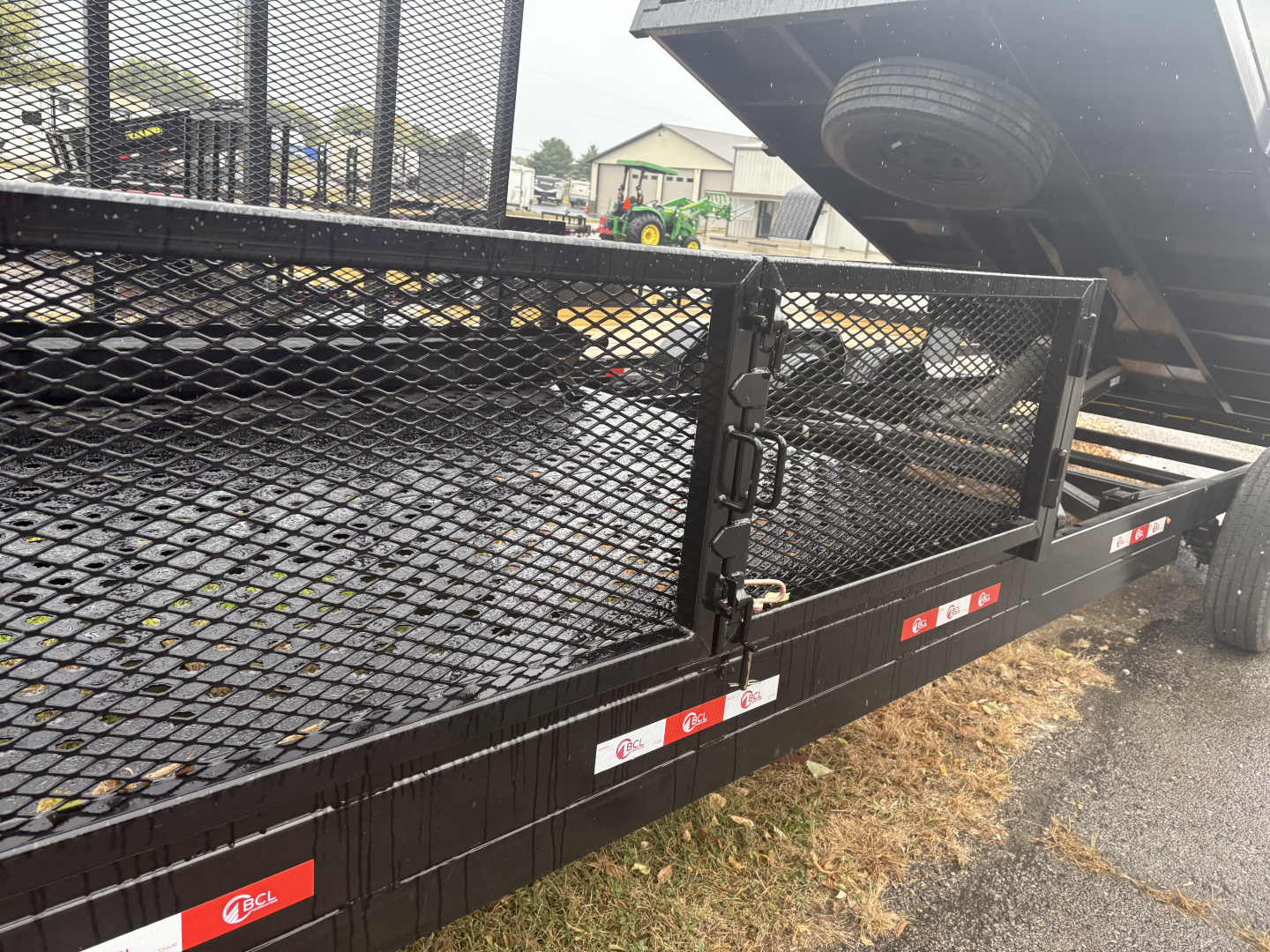New 2025 BCL Fabrication 82”x22 Landscape Dump 14’ Dump 8’ Platform Dump Trailer