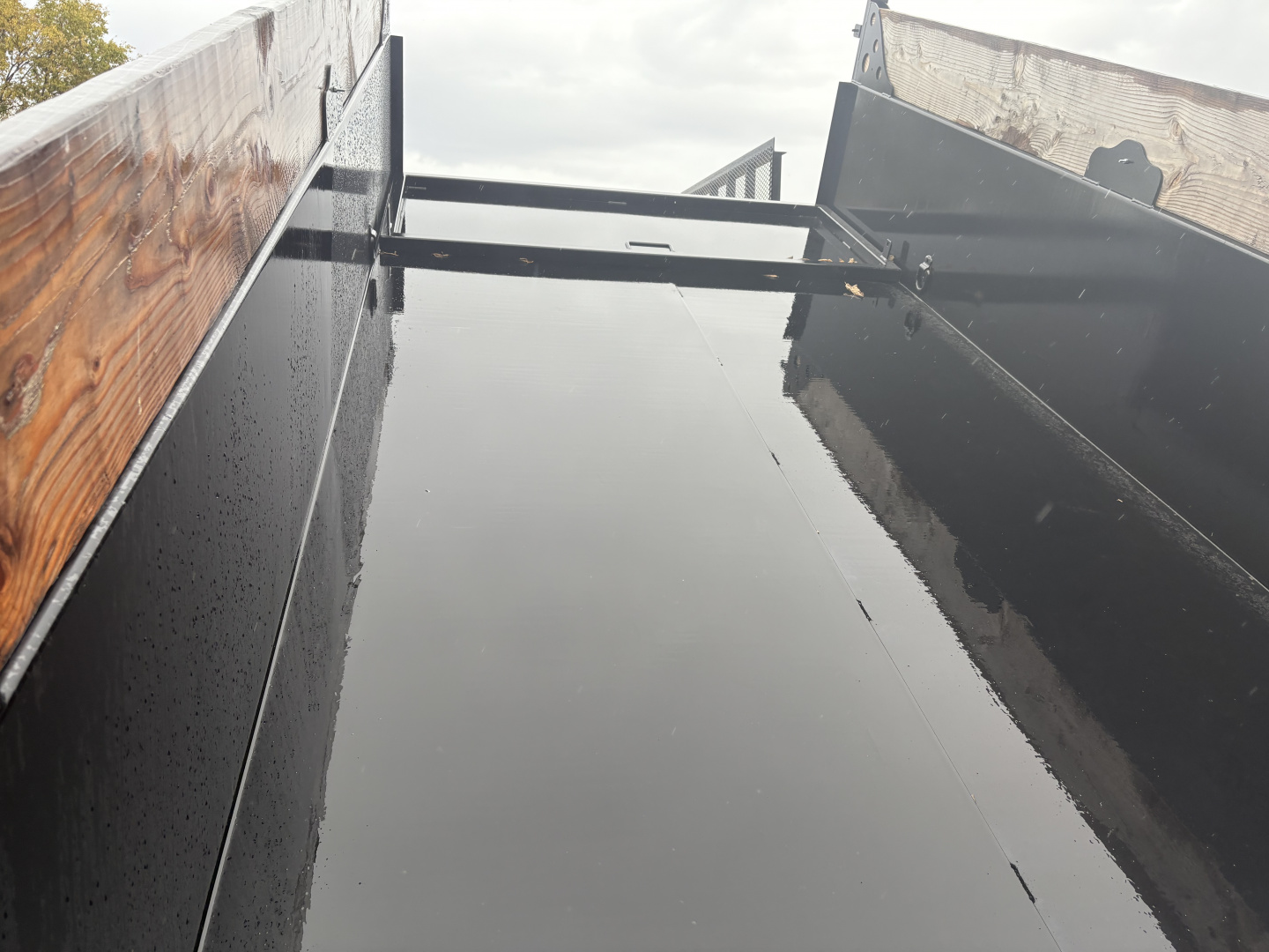 New 2025 BCL Fabrication 82”x22 Landscape Dump 14’ Dump 8’ Platform Dump Trailer