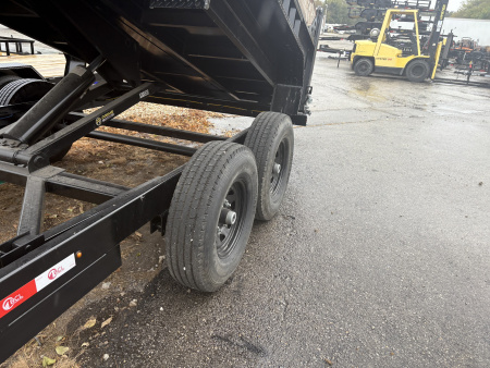 New 2025 BCL Fabrication 82”x22 Landscape Dump 14’ Dump 8’ Platform Dump Trailer