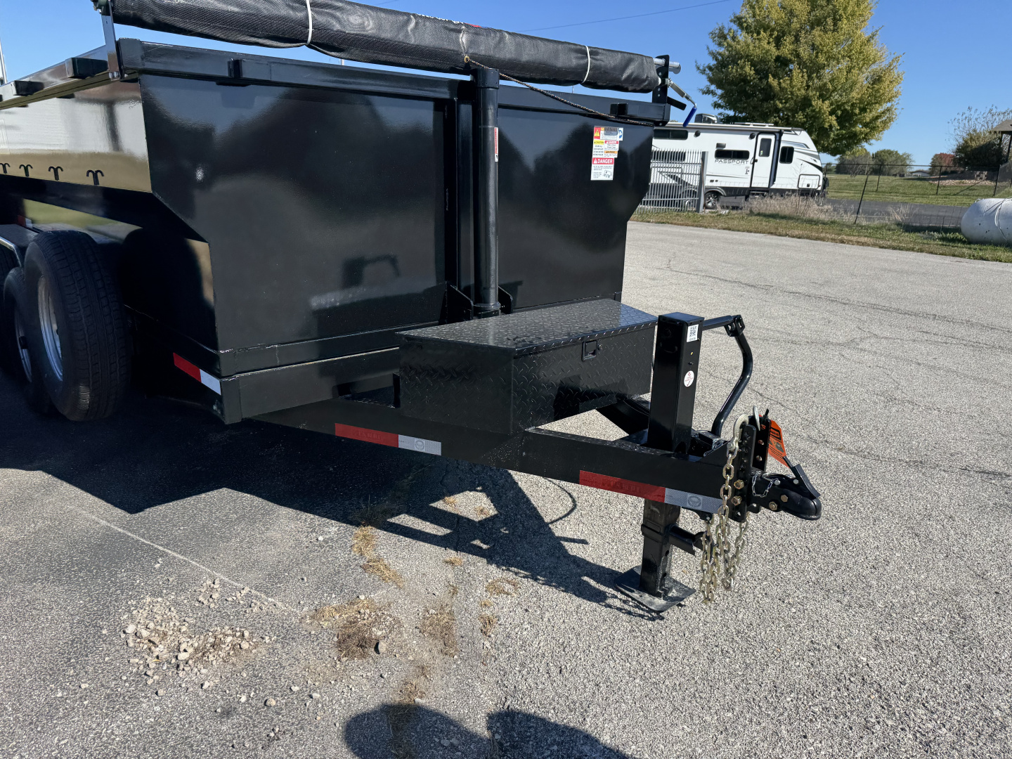 New 2026 US Built 82”x14’ Dump Tailer 16k gvwr Dump Trailer