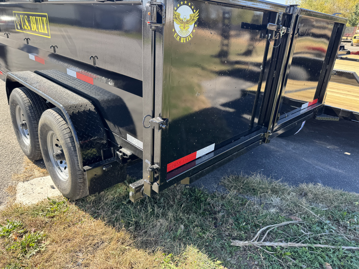 New 2026 US Built 82”x14’ Dump Tailer 16k gvwr Dump Trailer