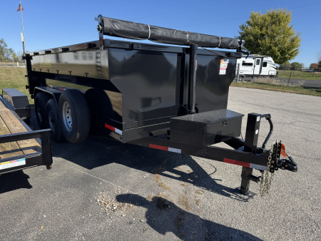 New 2026 US Built 82”x14’ Dump Tailer 16k gvwr Dump Trailer