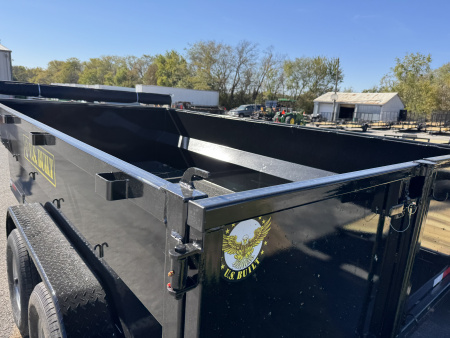 New 2026 US Built 82”x14’ Dump Tailer 16k gvwr Dump Trailer