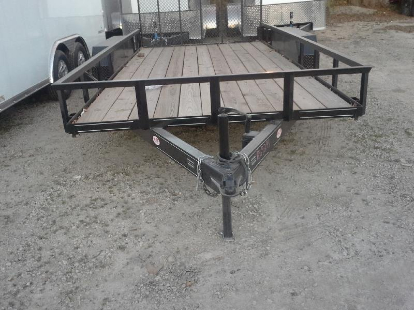 New 2026 MEB 77x14 Utility Trailer W/Ramp 7K