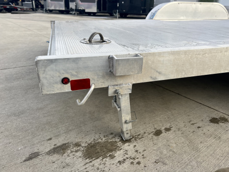 Used 2017 ALUMA 18 ft ALL ALUMINUM Car Trailer Aluminum Floor All aluminum construction