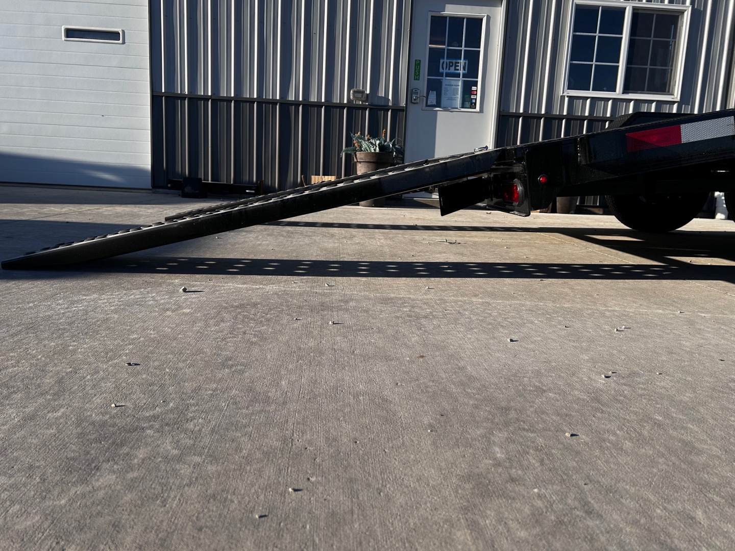 New 2026 H&H Trailers 82"X16' 7k gvwr Slide-Out ramps Car / Racing Trailer