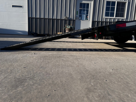 New 2026 H&H Trailers 82"X16' 7k gvwr Slide-Out ramps Car / Racing Trailer
