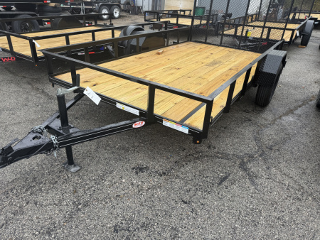 New 2026 MEB 77”x12’ MEB Utility Trailer Utility Trailer