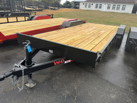 New 2026 WD Trailers 83”x20’ Diamond Flatbed Flatbed Trailer
