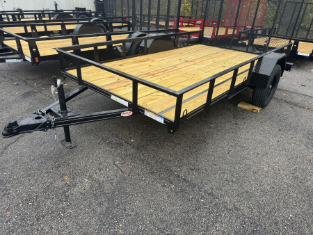 New 2026 MEB 77”x12’ MEB Utility Trailer Utility Trailer