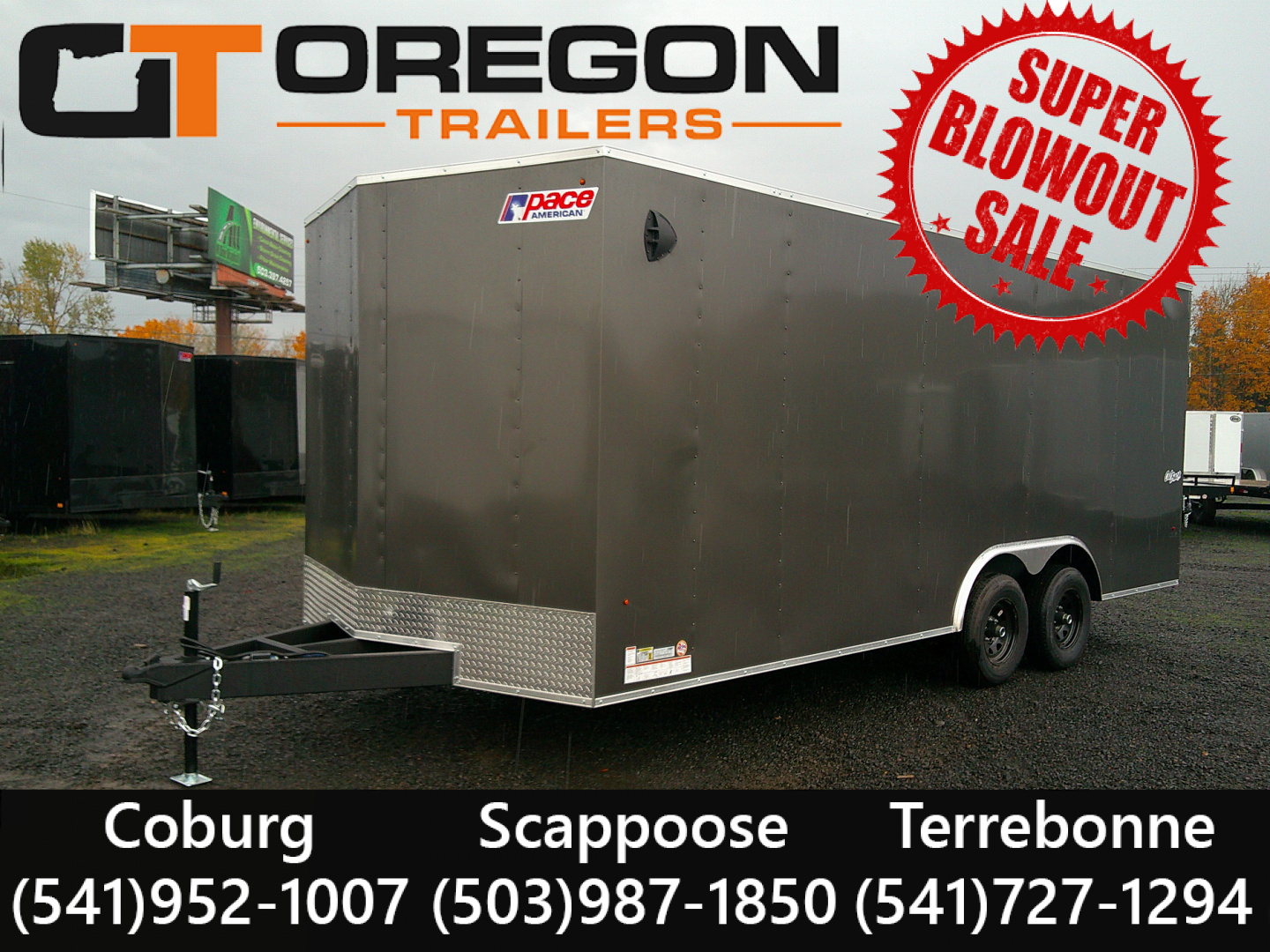 New 2026 Pace American 8.5x20 10K Car Hauler