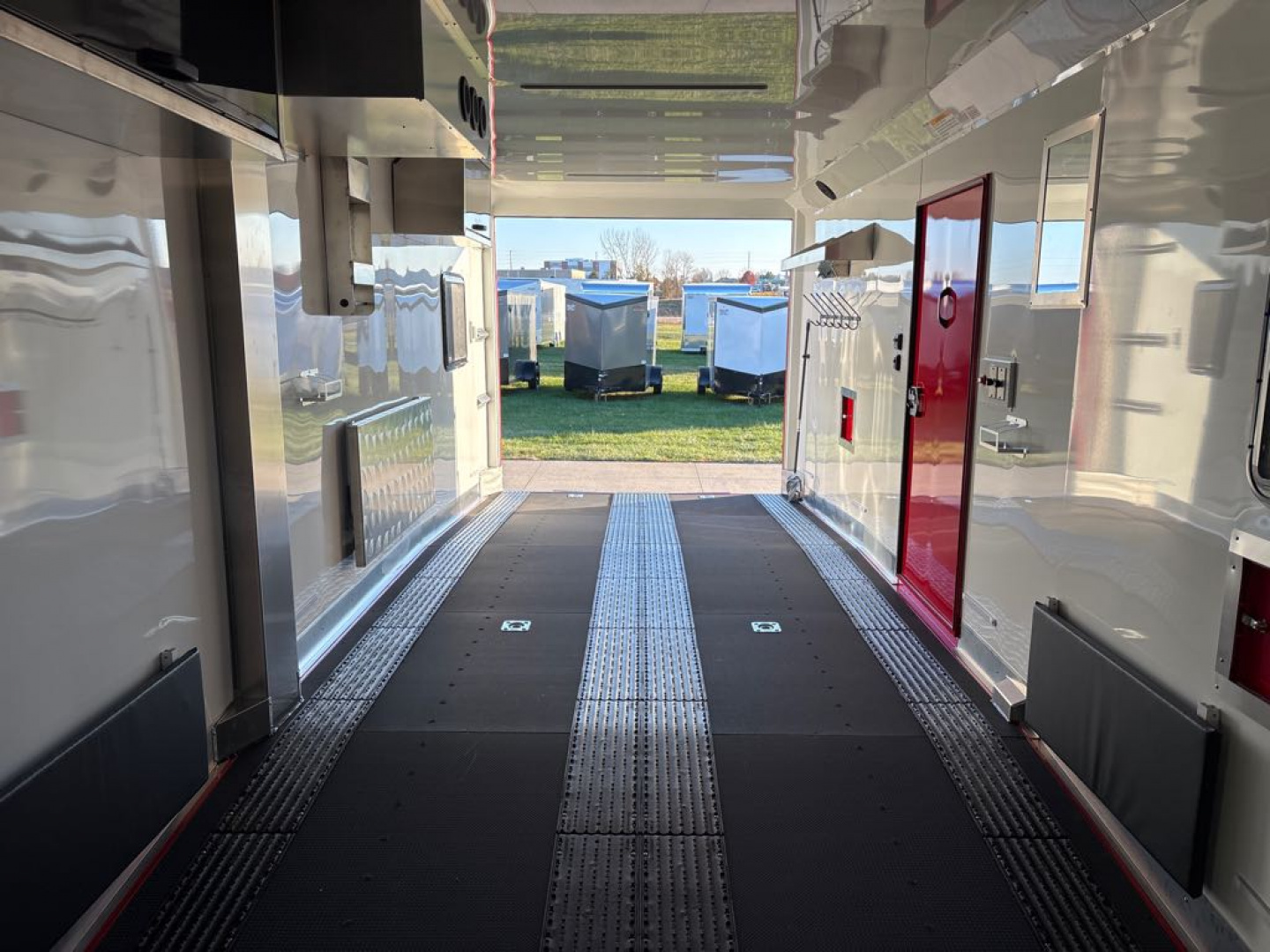 New 2026 Trails West RPM GN 28' Snowmobile Trailer