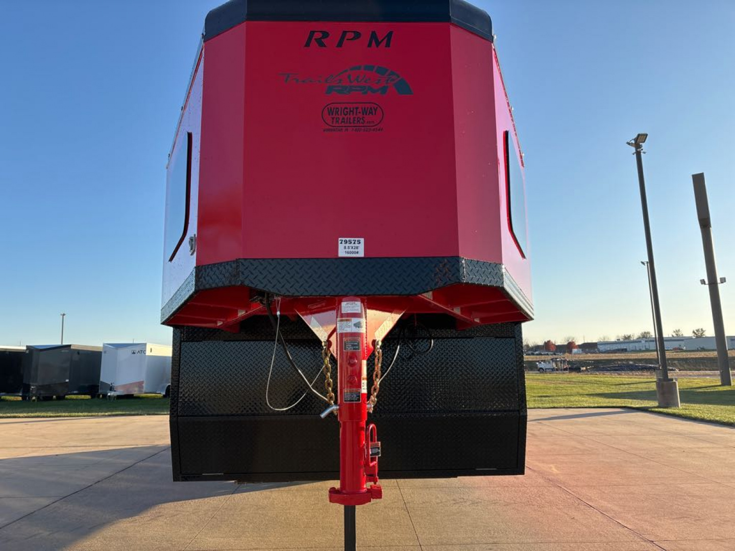 New 2026 Trails West RPM GN 28' Snowmobile Trailer