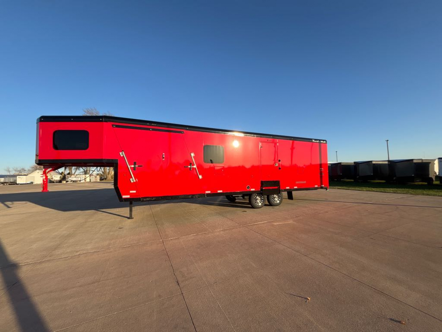 New 2026 Trails West RPM GN 28' Snowmobile Trailer