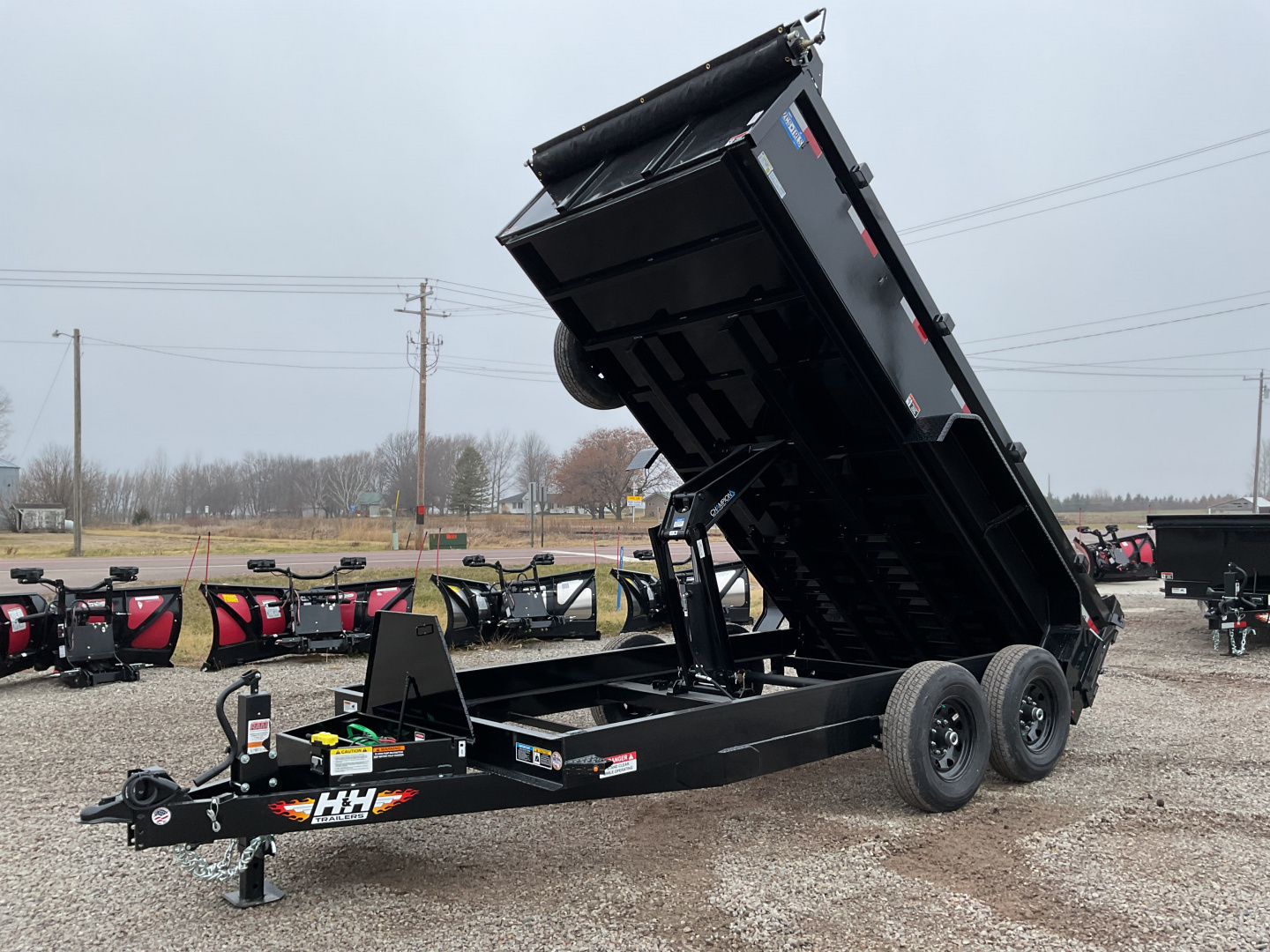 New 2026 H&H Trailers H8314DBW-B-140 Dump Trailer
