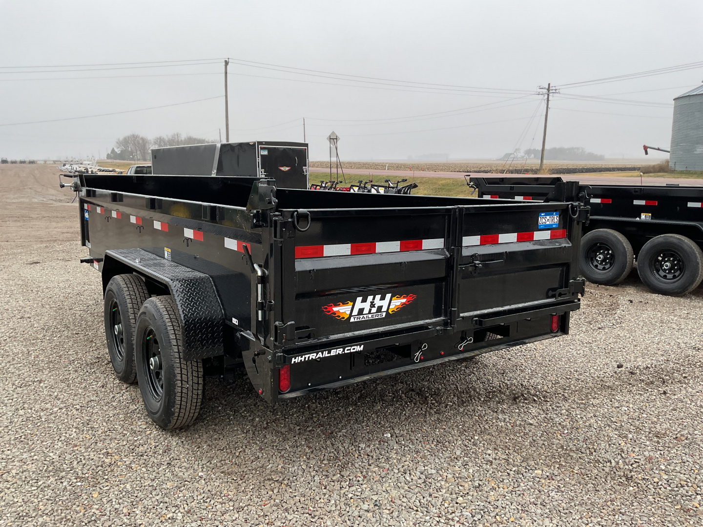 New 2026 H&H Trailers H8314DBW-B-140 Dump Trailer