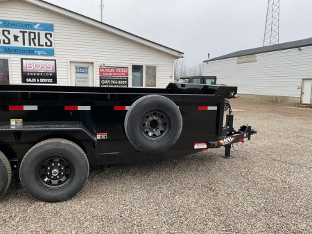 New 2026 H&H Trailers H8314DBW-B-140 Dump Trailer