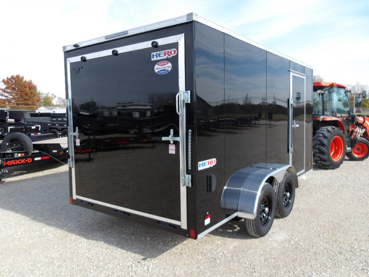 New 2026 Hero Trailer HR714TA2 Cargo / Enclosed Trailer