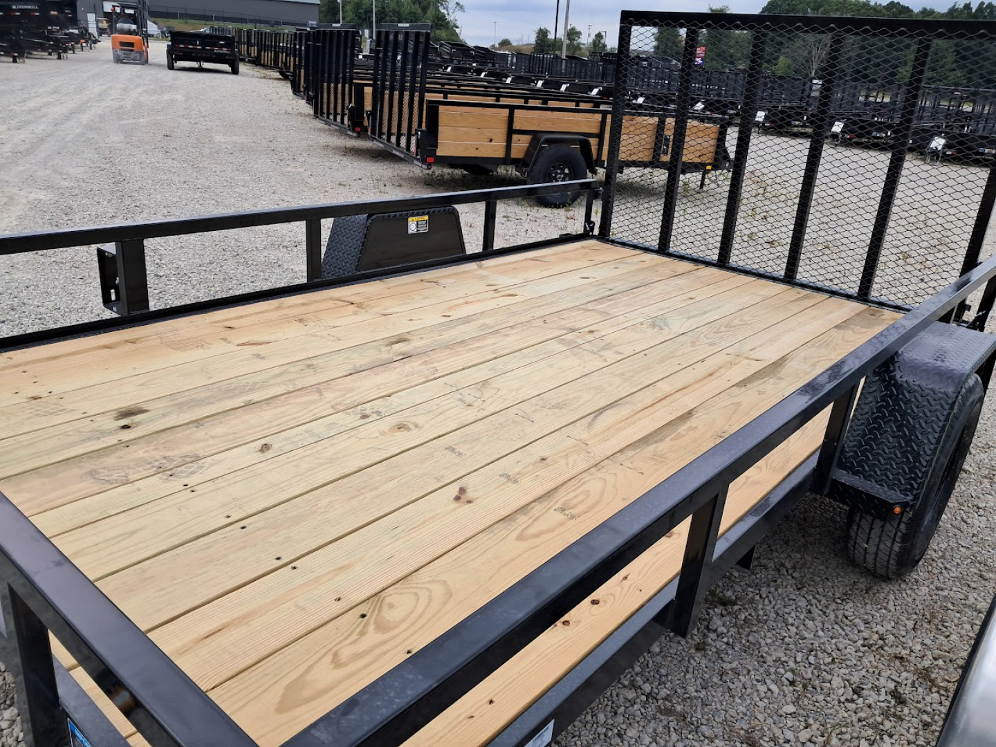 New 2025 H&H H8212RS-030 Utility Trailer