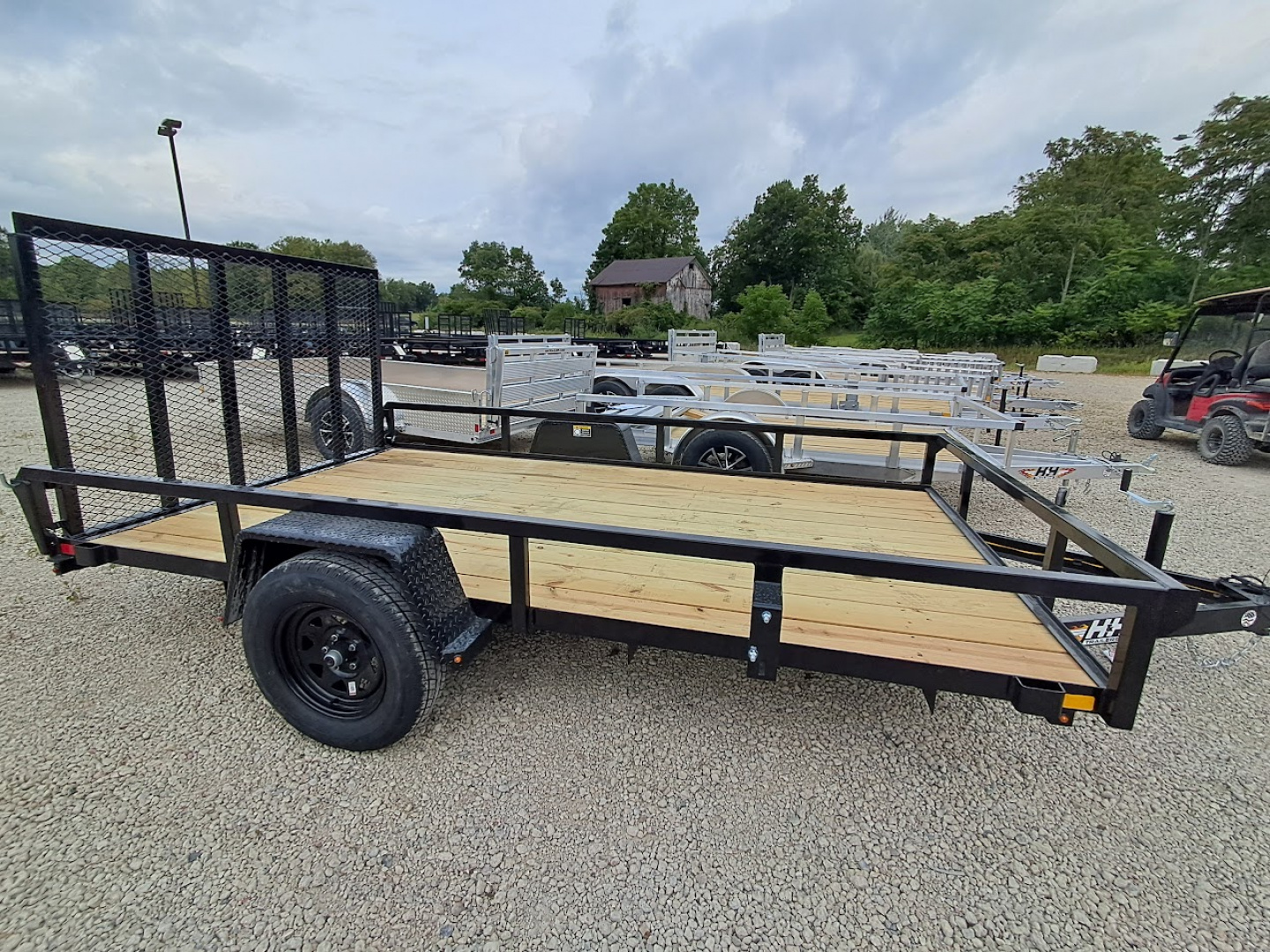 New 2025 H&H H8212RS-030 Utility Trailer