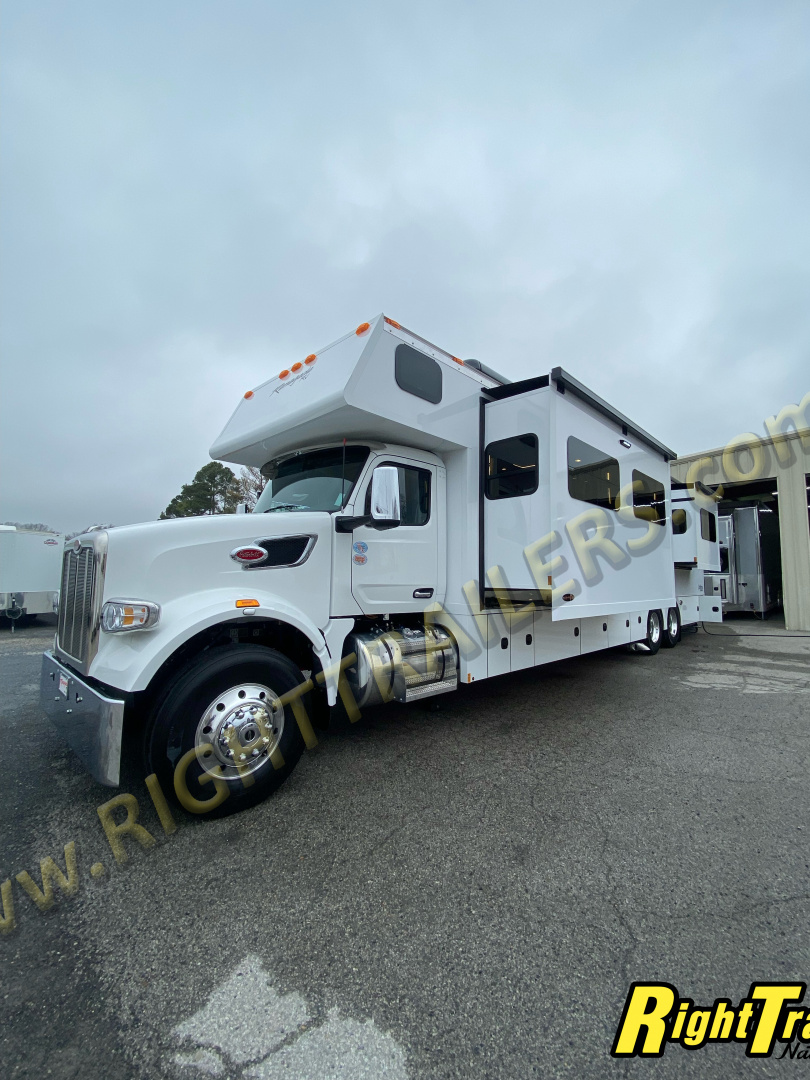 New 2026 Renegade RV Motorhome Peterbilt 567 45CBF- 2 Full Baths & Bunk Beds!