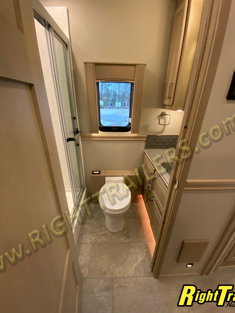 New 2026 Renegade RV Motorhome Peterbilt 567 45CBF- 2 Full Baths & Bunk Beds!