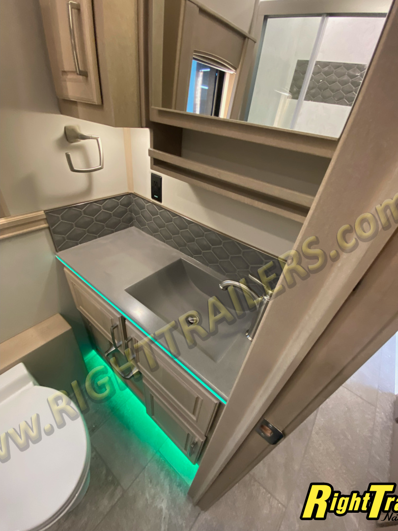 New 2026 Renegade RV Motorhome Peterbilt 567 45CBF- 2 Full Baths & Bunk Beds!