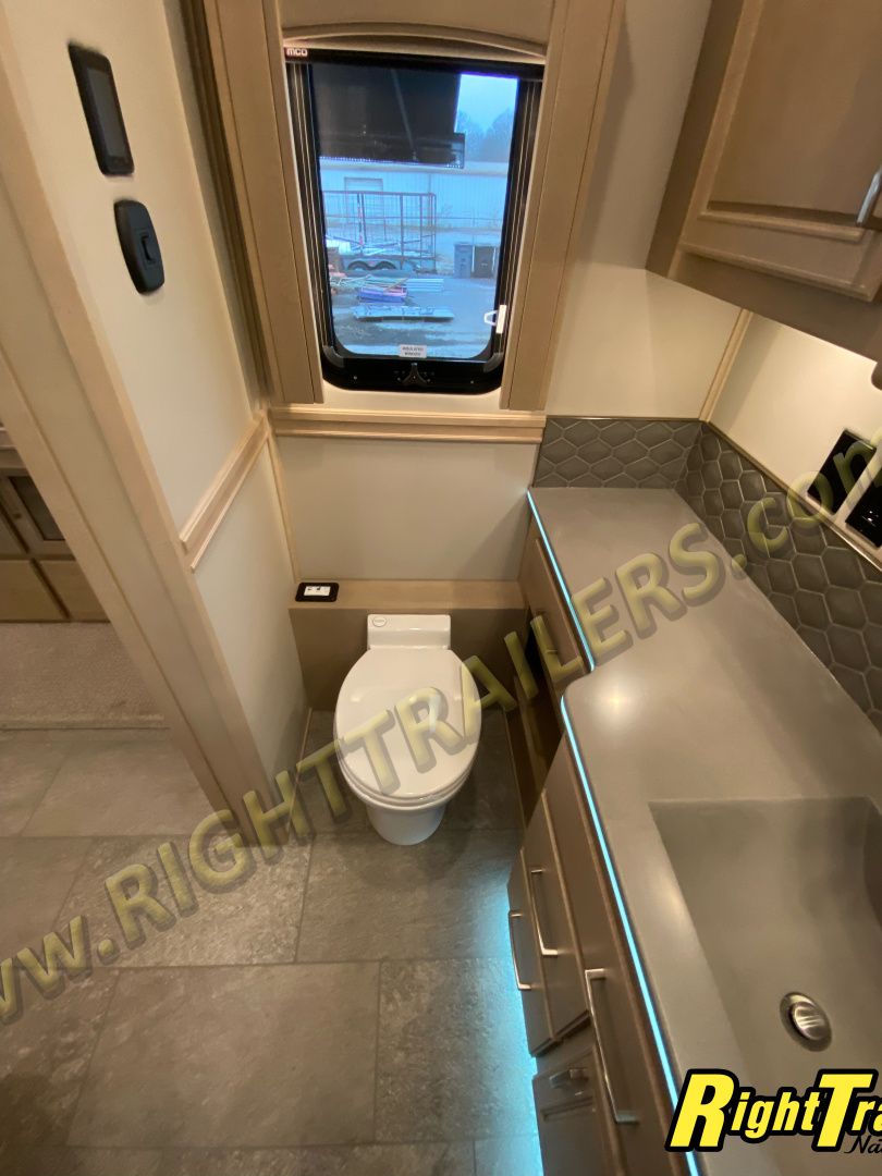 New 2026 Renegade RV Motorhome Peterbilt 567 45CBF- 2 Full Baths & Bunk Beds!