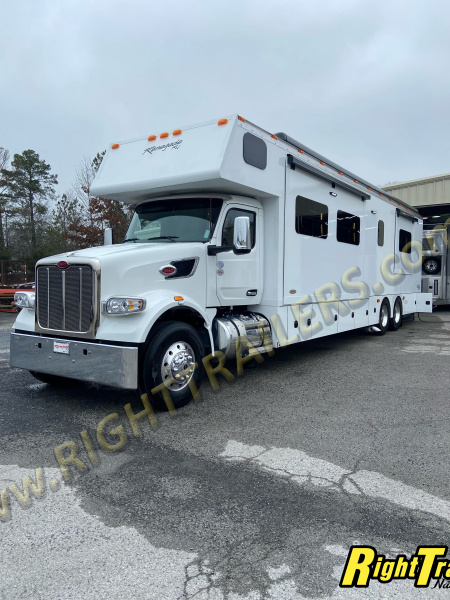 New 2026 Renegade RV Motorhome Peterbilt 567 45CBF- 2 Full Baths & Bunk Beds!