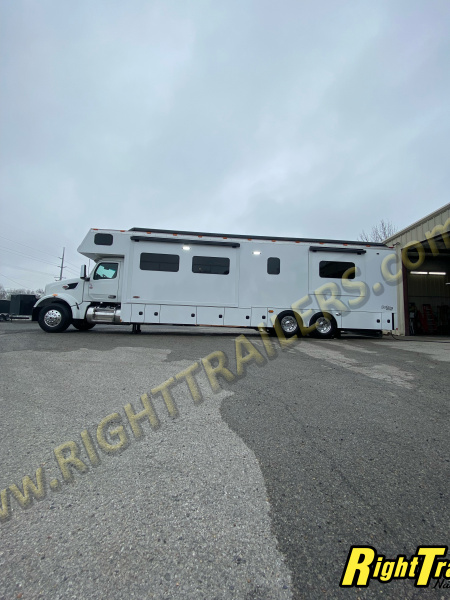 New 2026 Renegade RV Motorhome Peterbilt 567 45CBF- 2 Full Baths & Bunk Beds!