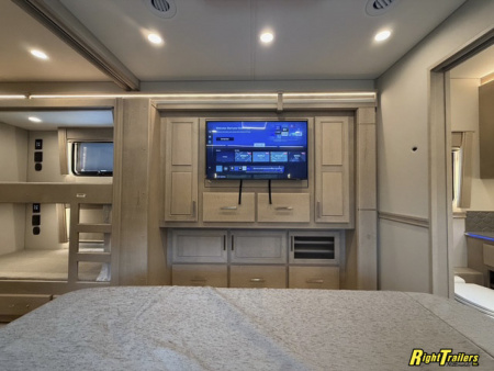 New 2026 Renegade RV Motorhome Peterbilt 567 45CBF- 2 Full Baths & Bunk Beds!