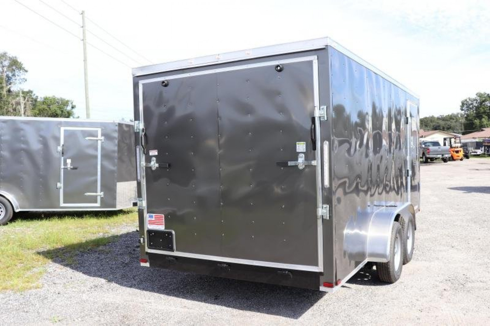 New 2026 Xtreme Cargo Trailers ADMIRAL SERIES 7X16 cargo *CHARCOAL Cargo / Enclosed Trailer