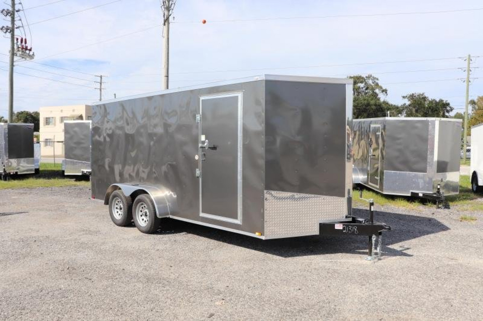 New 2026 Xtreme Cargo Trailers ADMIRAL SERIES 7X16 cargo *CHARCOAL Cargo / Enclosed Trailer