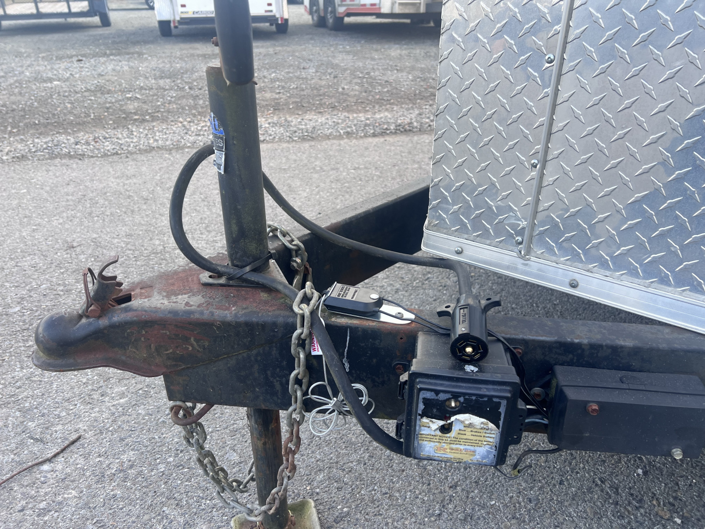 Used 2011 Lark 7x14 10K Cargo / Enclosed Trailer