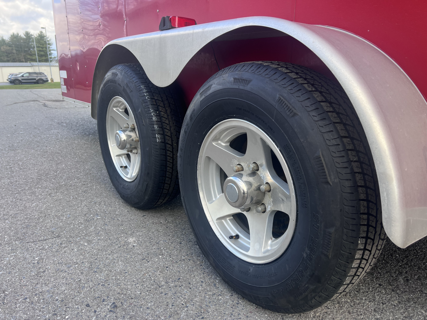 Used 2011 Lark 7x14 10K Cargo / Enclosed Trailer